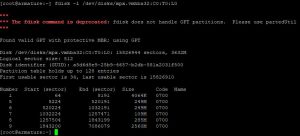 fdisk -l /dev/disks/mpx.vmhba32:C0:T0:L0